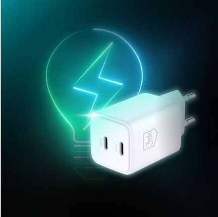 3Mk Hyper Charger Pd 45W Kabel Usb C Biały - zdjęcie 4