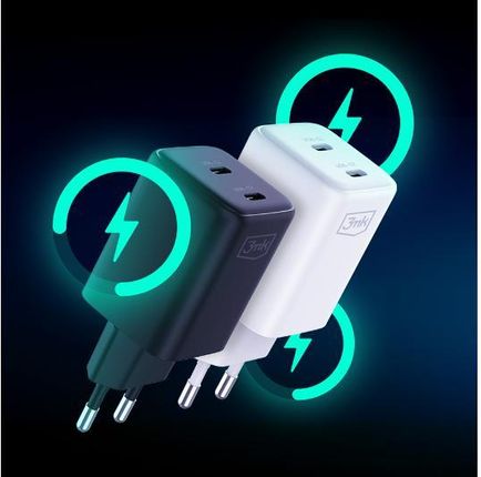 3Mk Hyper Charger Pd 45W Kabel Usb C Biały - zdjęcie 5