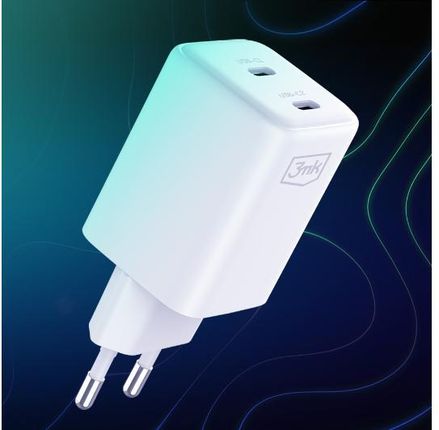 3Mk Hyper Charger Pd 45W Kabel Usb C Biały - zdjęcie 6