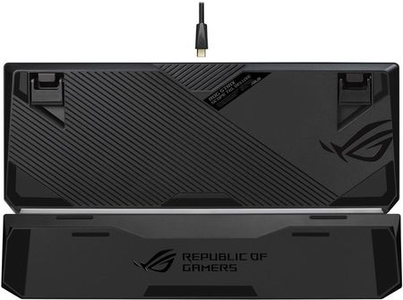 Klawiatura Asus ROG Strix Scope NX TKL Deluxe RGB (90MP00N7BKDA00) - zdjęcie 2