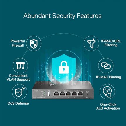 TP-LINK Multi-WAN VPN ER605 - zdjęcie 5