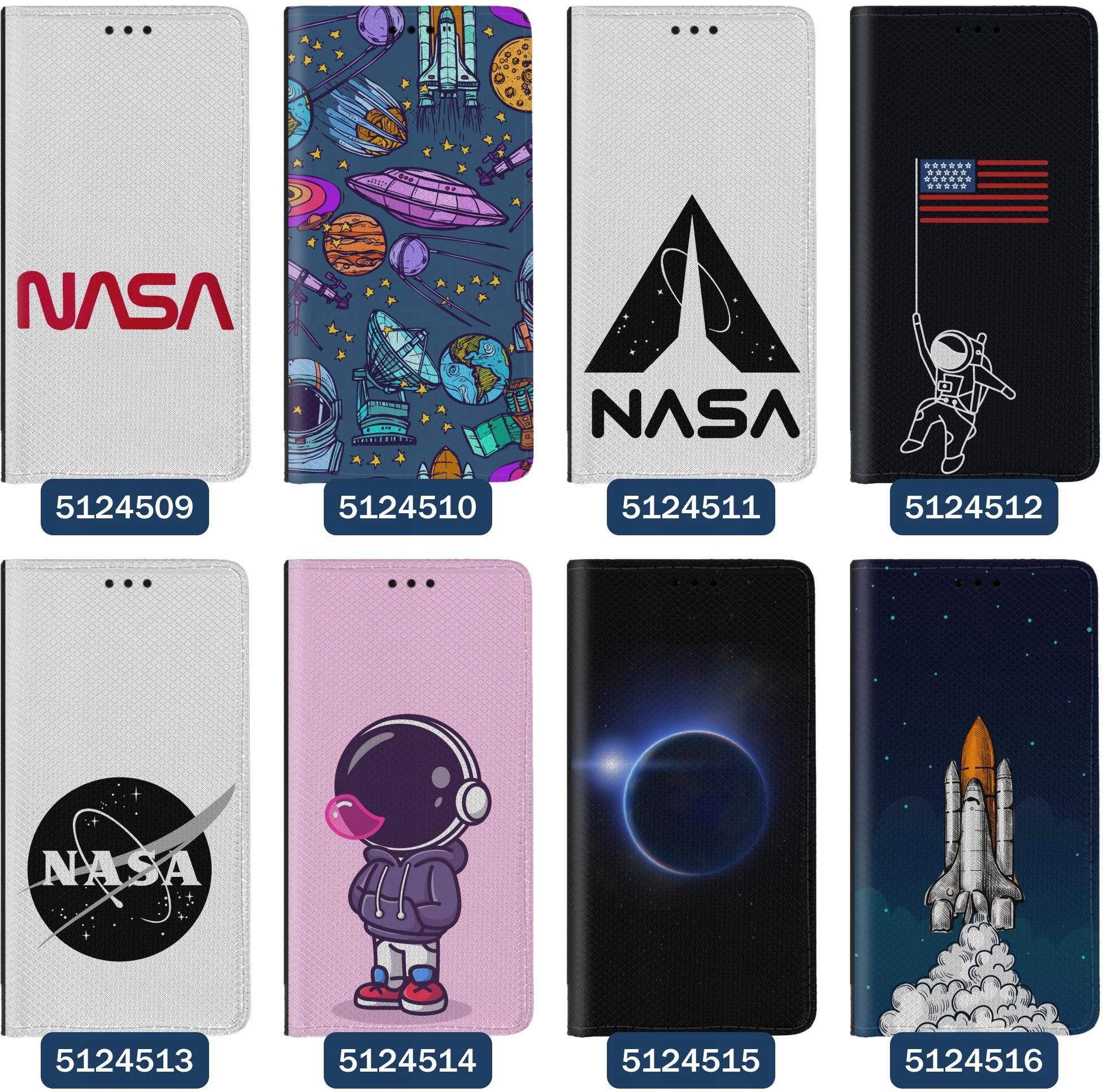 Superetui Etui Z Klapk Do Oppo Reno G Pro Nasa Astronauta Kosmos