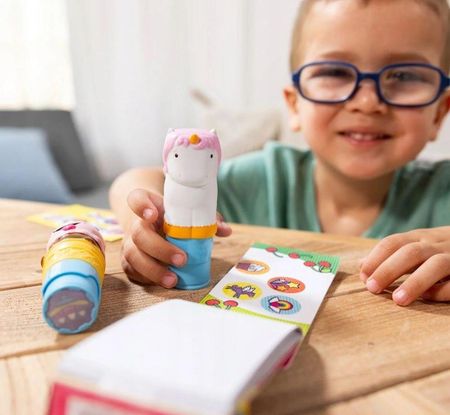 Melissa And Doug Sticker Wow 200Szt Naklejek Mini Kiążeczka Uzupełnienie Naklejki - zdjęcie 3