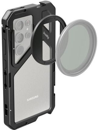 Smallrig 4601 - Zestaw, Klatka Operatorska Do Samsung Galaxy S24 Ultra, Mocowanie T-Mount I 67Mm - zdjęcie 4