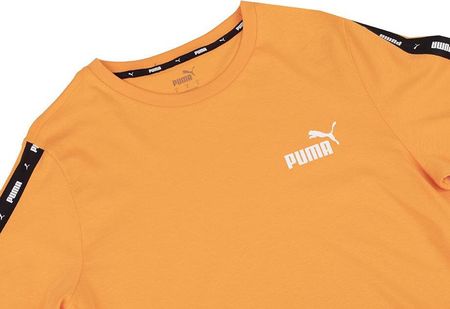 Koszulka męska Puma Esentail pomarańczowa 847382 58 - zdjęcie 3