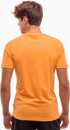 Koszulka męska Puma ESS Small Logo Tee pomarańczowa 586669 58 - zdjęcie 4