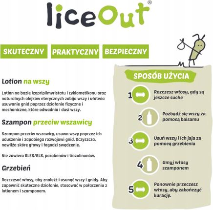 Liceout Zestaw Na Wszy Lotion 125Ml + Grzebień - zdjęcie 6