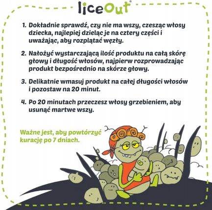 Liceout Zestaw Na Wszy Lotion 125Ml + Grzebień - zdjęcie 4