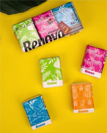 Chusteczki kieszonkowe Renova Nature 6x7 - zdjęcie 4