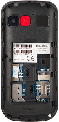 Telefon komórkowy GSM dla seniora z podstawką BLOW S18D - zdjęcie 2