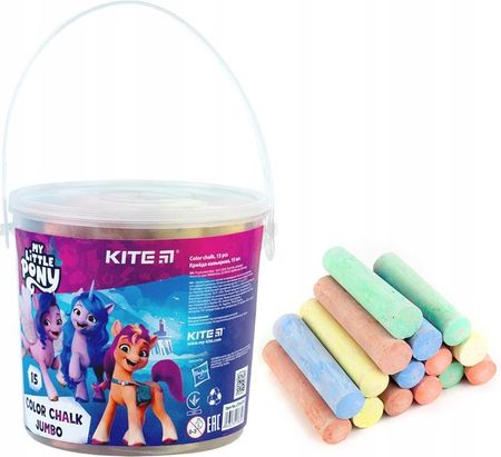 Kite Kreda Chodnikowa Kolorowa Do Tablicy Szkolna 15Szt. My Little Pony - zdjęcie 2
