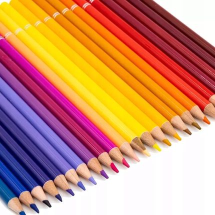 H & B Kredki Ołówkowe Zestaw Do Rysowania Piórnik Z Wyposażeniem 72W1 - zdjęcie 4