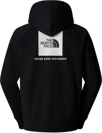 Bluza z kapturem męska The North Face RAGLAN REDBOX czarna NF0A89F9KY4 - zdjęcie 3