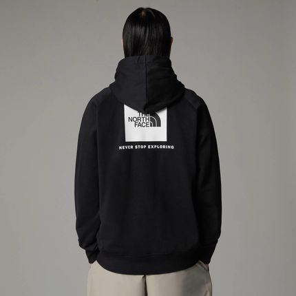 Bluza z kapturem męska The North Face RAGLAN REDBOX czarna NF0A89F9KY4 - zdjęcie 4