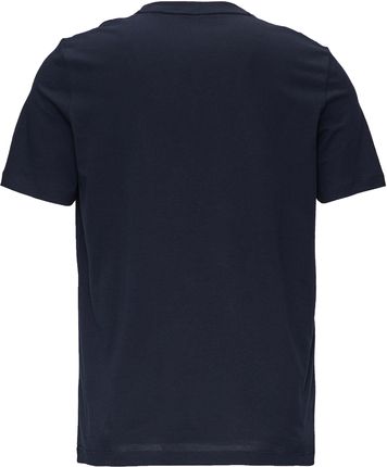 T-shirt męski s.Oliver mała grafika granatowy - XL - zdjęcie 2