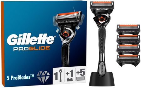 Gillette Proglide Maszynka Do Golenia Z Podstawką + Ostrza Zapasowe 5szt. - zdjęcie 3