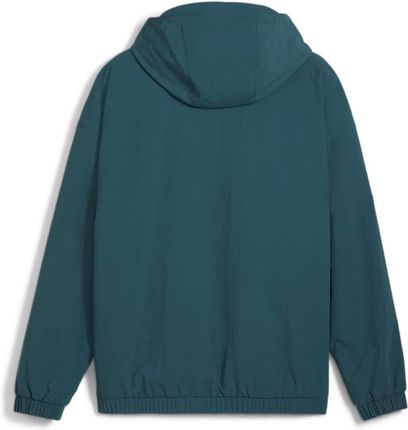 Kurtka z kapturem męska Puma REVERSIBLE WINDBREAKER zielona 62647422 - zdjęcie 2