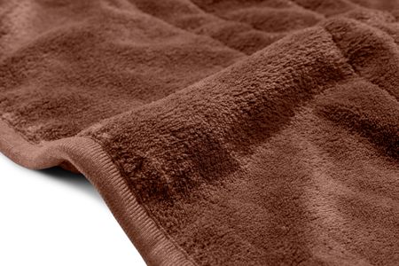 Dwd-Company Sinnlein Pluszowy Koc Grzewczy 180x130cm Brązowy (Whd011) - zdjęcie 2