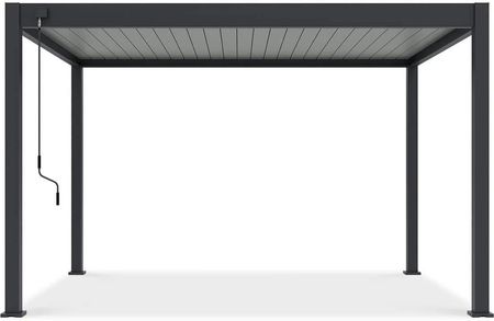 Pergola Automatyczna Elegance Automatic 3X4 Z Oświetleniem Led Anthracite/Light Grey Gutroof - zdjęcie 2