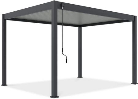 Pergola Automatyczna Elegance Automatic 3X4 Z Oświetleniem Led Anthracite/Light Grey Gutroof - zdjęcie 3