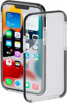 Hama Obudowa Case Etui Do Apple Iphone 13 Pro Max Bezbarwny Z Czarnym - zdjęcie 3