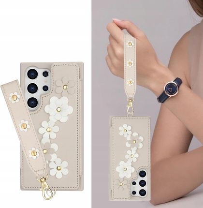 Erbord Etui Do Samsung Galaxy S24 Ultra Z Paskiem Miejscem Na Karty Obudowa Case - zdjęcie 3