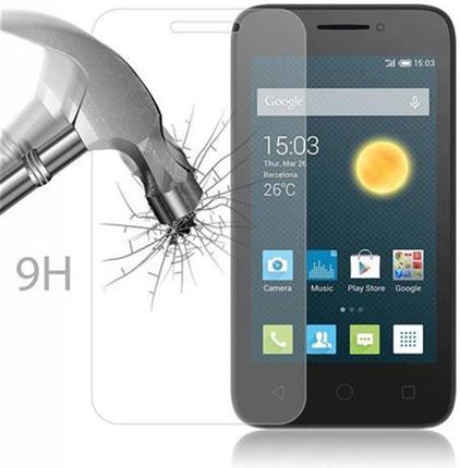 Cadorabo Pancerny Ochraniacz Ekranu Do Alcatel Pixi 3 W Kolorze Crystal Clear Hartowany Ochraniacz Ekranu O Twardości 9H Z Obsługą Dotyku 3D - zdjęcie 2
