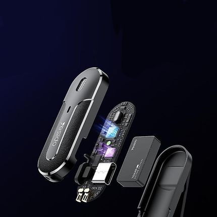 Yesido Mikrofon Krawatowy Odbiornik Usb C Etui Do Samsung Sony Xiaomi Oppo - zdjęcie 6