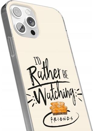 Ert Group Etui Do Apple Iphone 15 Pro Max Friends 012 Nadruk Pełny Beżowy - zdjęcie 5
