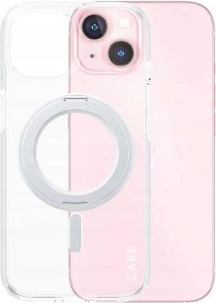 Panzerglass Etui Kickstand Case Iphone 15 6 1 Magsafe Srebrny - zdjęcie 5