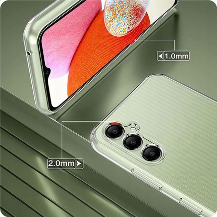 Tech Protect Tech Protect Lekkie Cienkie Dopasowane Etui Case Cover Obudowa Do Galaxy A25 5G Clear - zdjęcie 4