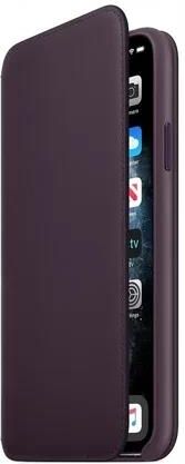 Apple Oryginalne Etui Leather Folio Iphone 11 Pro Max Case Oberżyna - zdjęcie 2