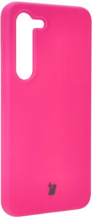 Bizon Silikonowe Etui Soft Case Do Galaxy S23 Neonowo Różowe - zdjęcie 6