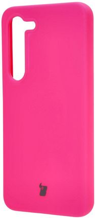 Bizon Silikonowe Etui Soft Case Do Galaxy S23 Neonowo Różowe - zdjęcie 2