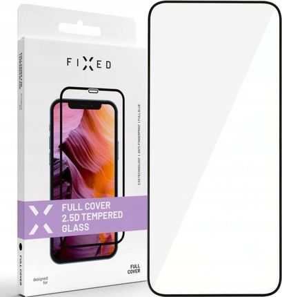Fixed Szkło Hartowane 2 5D Full Cover Tempered Glass Do Huawei Nova 12S Czarna Ramka - zdjęcie 4
