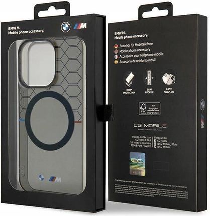 Bmw Etui Pattern Magsafe Na Iphone 13 Pro Max Szare - zdjęcie 4