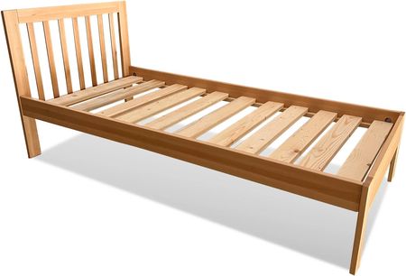 Łóżko drewniane, pojedyncze 100/200 Modo styl skandynawski - zdjęcie 3