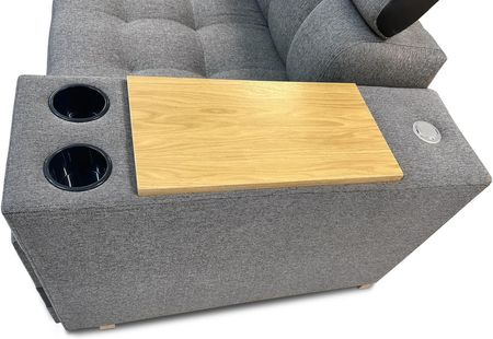 Narożnik Dream wymiar 210/280 cm port usb, barek pojemnik - zdjęcie 5