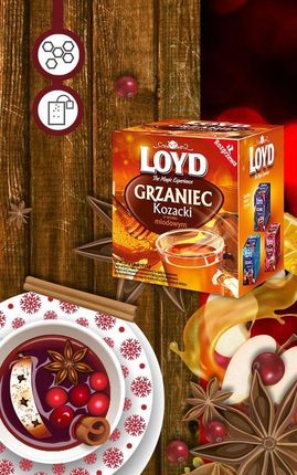 Loyd Tea Grzaniec kozacki herbatka 10x3g - zdjęcie 2