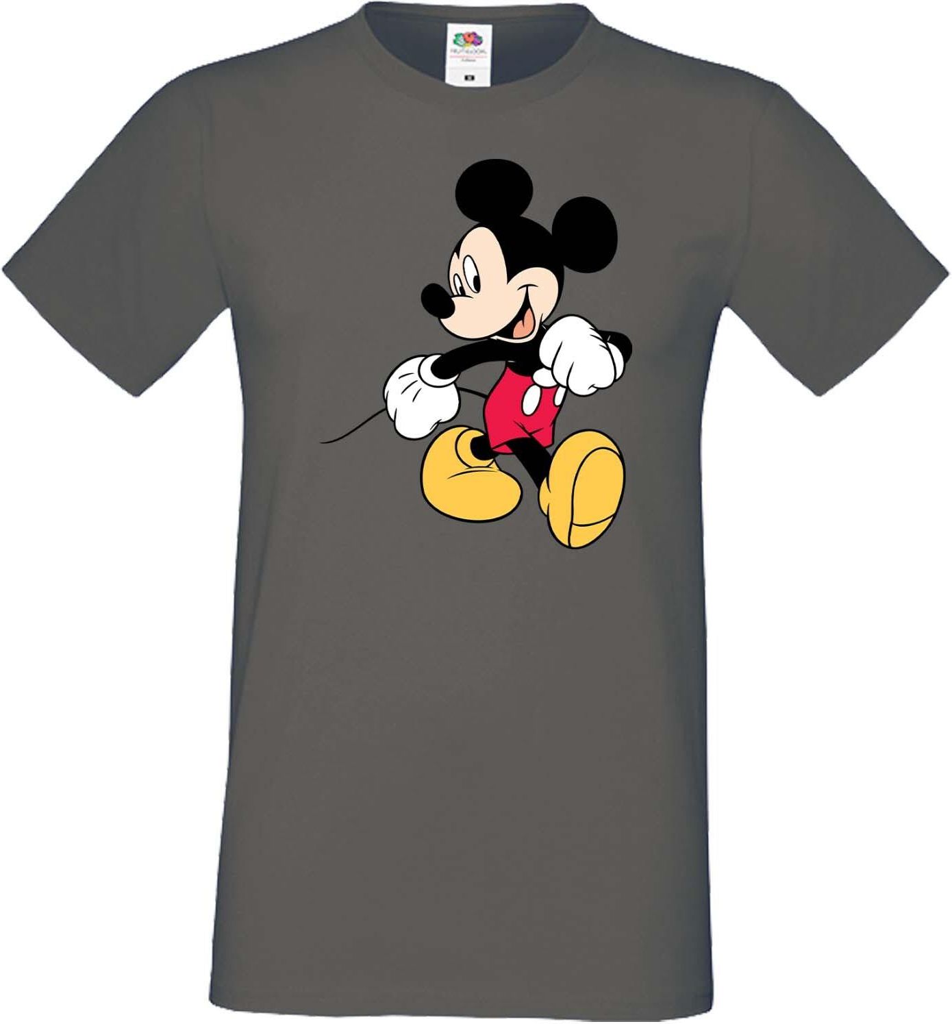 Walkingmickey męska koszulka Mickey Minnie Mouse Disney Castle Man 3XL