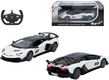 Rastar Duże Zdalnie Sterowane Lamborghini Aventador Svj 63 1:14 + Bezprzew Pilotlicencjonowany - zdjęcie 6