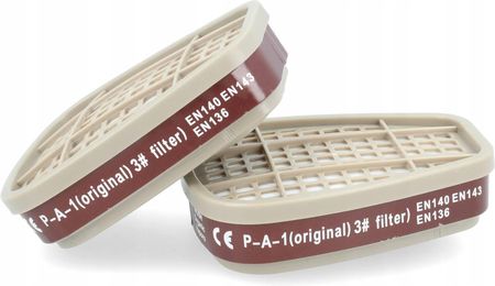 Pochłaniacz filtr węglowy do masek 6001 2szt - zdjęcie 2