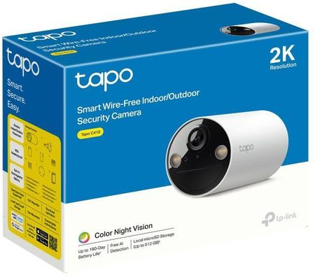 Tp-Link Kamera Ip Tapo C410 Smart Wifi Wewnętrzna/Zewnętrzna (TAPOC410) - zdjęcie 3