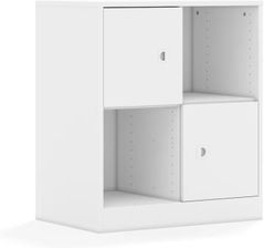 Entelo Regał Blox Base 70 2PP 2F1 706x466x813 korpus biały/2x front biały wariant 3