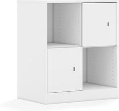 Entelo Regał Blox Base 70 2PP 2F1 706x466x813 korpus biały/2x front biały wariant 4