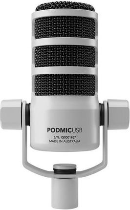 Rode PodMic USB White - mikrofon dynamiczny USB - XLR - zdjęcie 4
