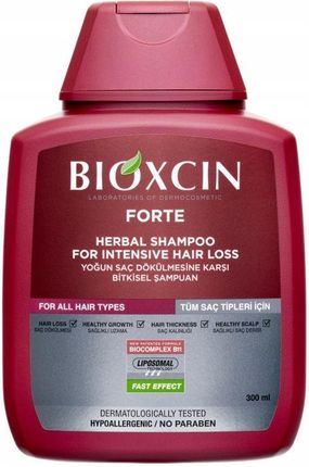Bioxcin Forte Szampon przeciw silnemu wypadaniu włosów 300 ml - zdjęcie 2
