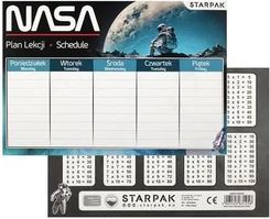 Zdjęcie Starpak Plan Lekcji Z Tabliczką Mnożenia Nasa 25Sz - Gryfów Śląski