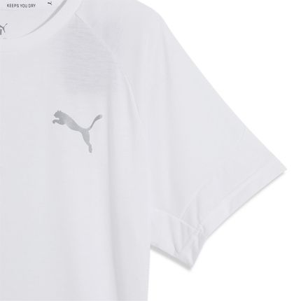 Koszulka męska Puma EVOSTRIPE biała 84739402 - zdjęcie 3