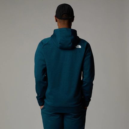 Bluza z kapturem męska The North Face REAXION FLEECE FZ granatowa NF0A7Z9O7AO - zdjęcie 3
